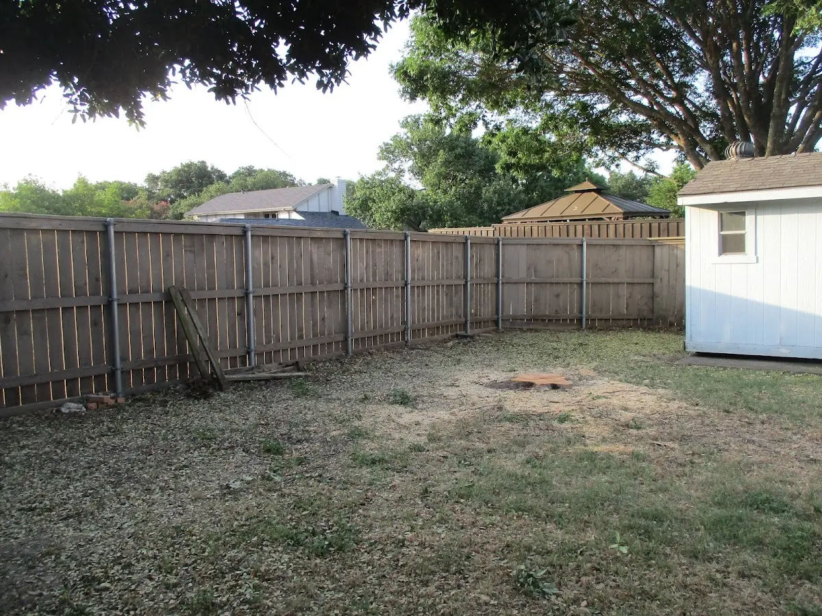 Cleared yard after professional tree removal in West Cornwall